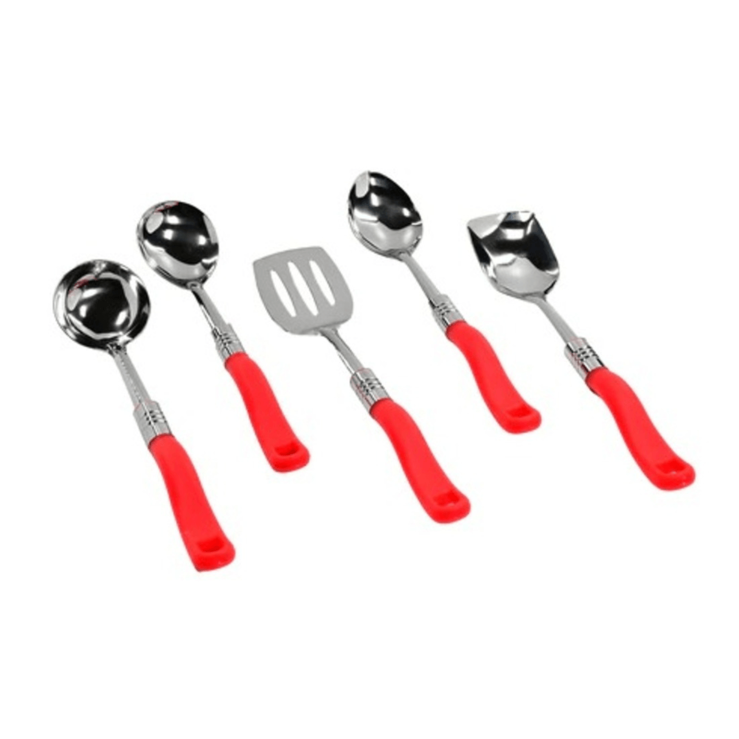 Stainless Steel Serving Spoon Set 5 Pcs